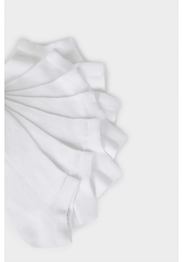 DeFacto Kadın 7'li Pamuklu Patik Çorap E9985AXNSWT1