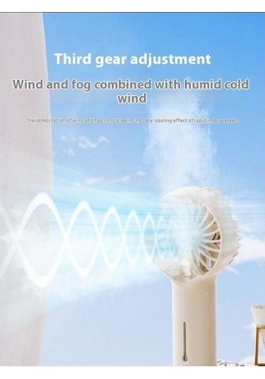 Serene Space El Tipi Sisleme Fanı 3191 Beyaz