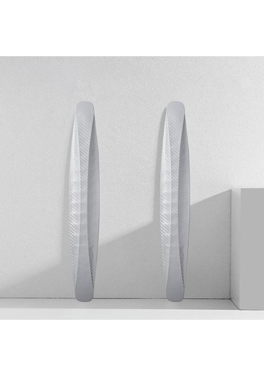 Trendooze Homyl 2 Adet Universal Araç Tampon Koruyucuları Gri Araba Ön