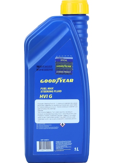 Goodyear Hidrolik Direksiyon Yağı 1 Litre Yeşil
