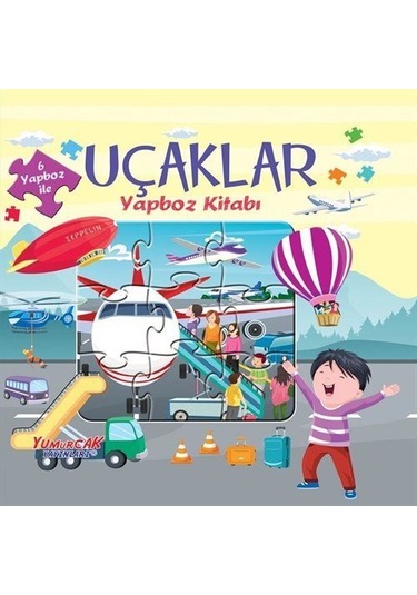 Uçaklar Yapboz Kitabı / Kolektif