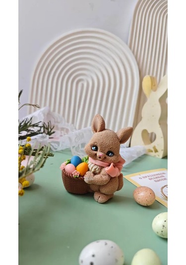 Tvoe Hobby Silikon Kalıp 2d Sepetiyle Tavşan 219042079 Diğer