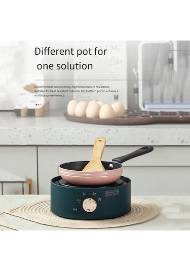 Gq Elektrikli Soba Çay Makinesi Kahve Moka Pot Küçük İndüksiyon Altın - Gümüş