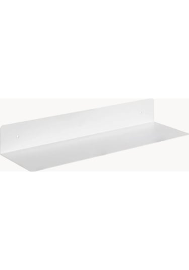 Neptün Metal Sac Duvar Rafı Beyaz