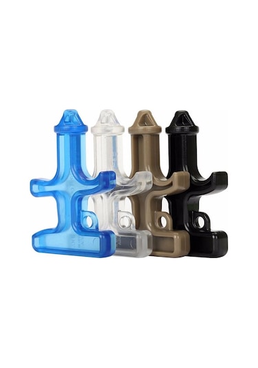 Sones 2 Adet Açık Hava Acil Durum Güçlü Kişisel Savunma Güvenlik Aracı Kadın Parmak Sokmalı Matkap Siyah