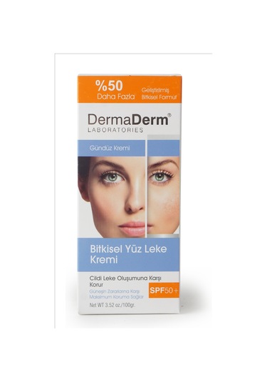 Dermaderm Gündüz Bitkisel Leke Giderici&Cilt Beyazlatıcı Krem 100