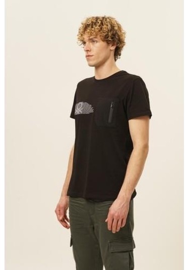 Benetton T-shırt Kırık Beyaz KIRIK BEYAZ