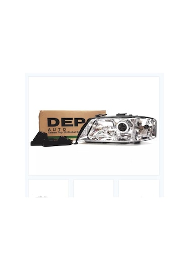Audi A6 C5 Yıl 1997-1999 Arası Depo Sol Far 4b0941029m
