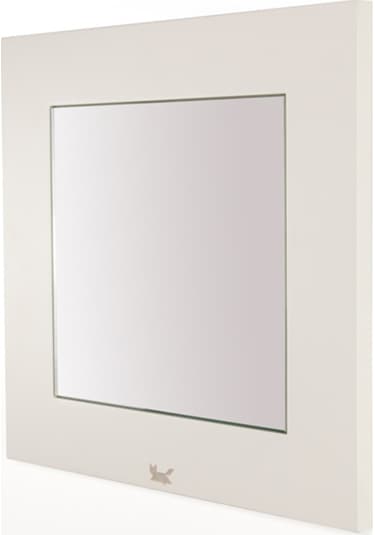 Akismal M Duvar Aynası - Beyaz