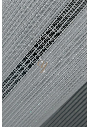 Simli Çelik 5006 Tül Perde V-sedef Çok Renkli