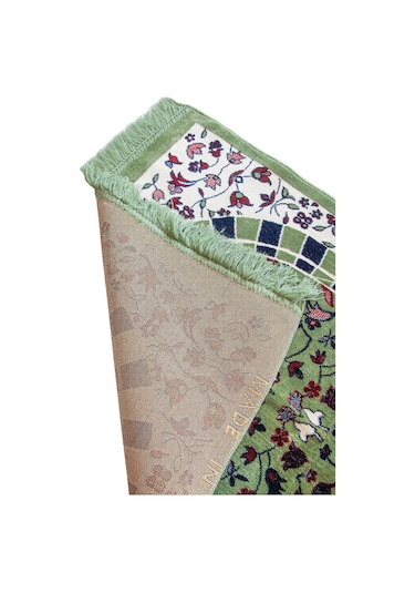 Kadife Ravza Desenli Seccade