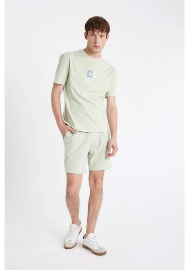 DeFacto Slim Fit Dar Kesim Dar Paça Şort A3893AX24HSGN1181