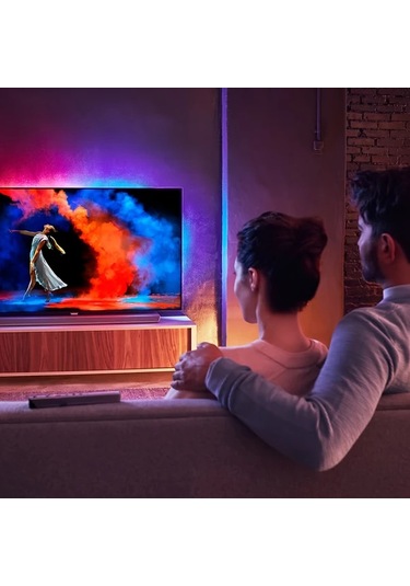 Honeybeeshop Eıssloly Rgbıc Led Tv Arka Aydınlatma Şeridi 5m 16 4ft Ar Sensörlü Uygulama Müzik Uyumlu Usb Güçlü 35 80 İnç Tv Monitör Oyun Yatak Oturma Odası