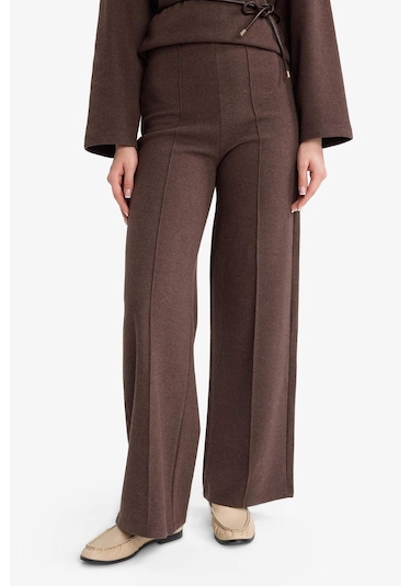 Defacto Wide Leg Düz Paça Pantolon G5323ax25aubn450 Kahve-bn450 Defacto Wide Leg Düz Paça Pantolon G5323ax25aubn450 Kahve-bn450