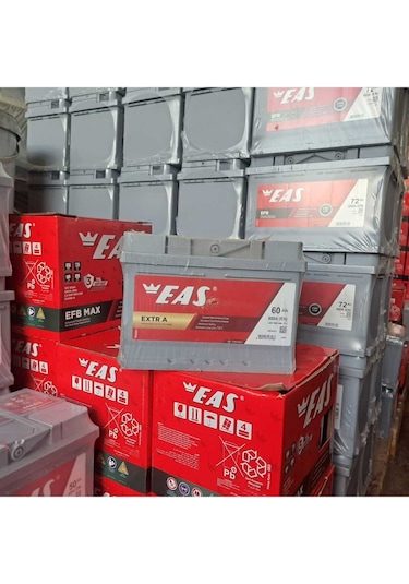 12v 60 Ah Alçak Otomobil Ve Hafif Ticari Konvansiyonel Extr A