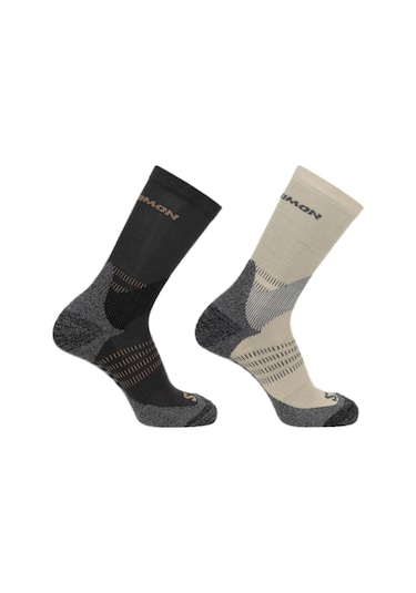 Salomon Lc2083100 X Ultra Access Crew 2 Pack Krem & Siyah Siyah - Krem