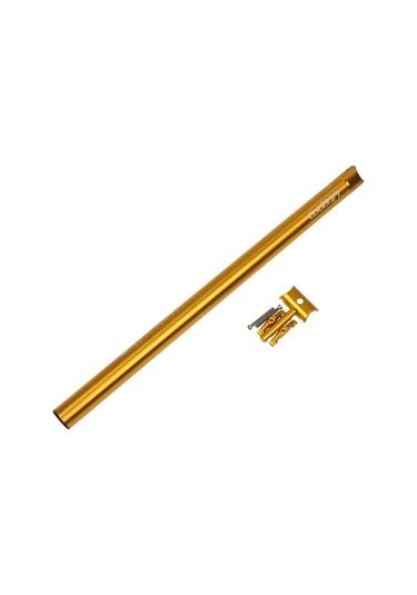 Brompton Faltbike İçin Litepro Alüminyum Üstün Dayanıklı 31.8mm Ultra Hafif Konforlu Sarı Oturma Borusu Altın Altın