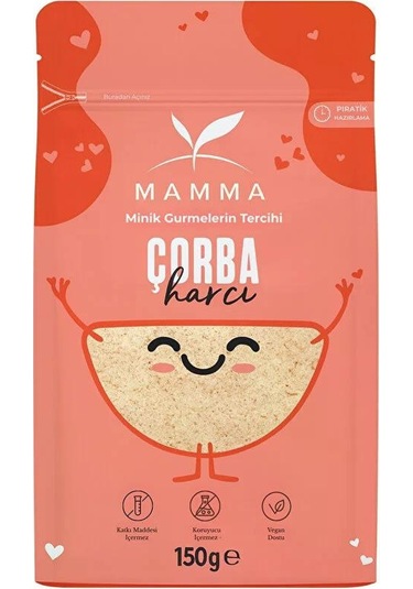 Mamma Emada Tahıllı Ispanak Çorbası (+7Ay)