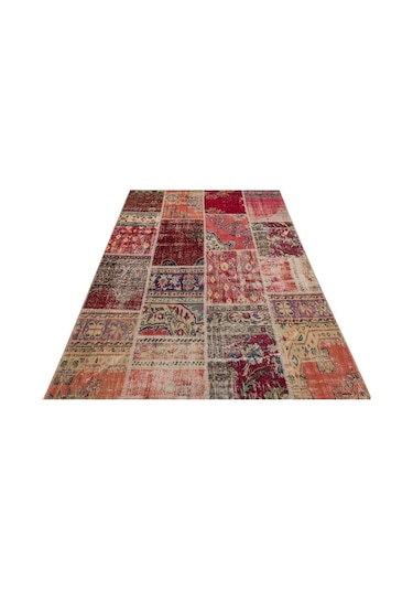 Patchwork Eskitme El Dokuma Halı