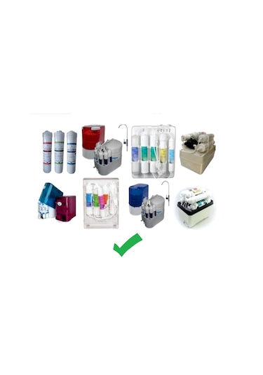 Filtre Dünyası Usa Inline Su Arıtma Filtresi LG Uyumlu Mebranlı Filtre Takımı 5Li