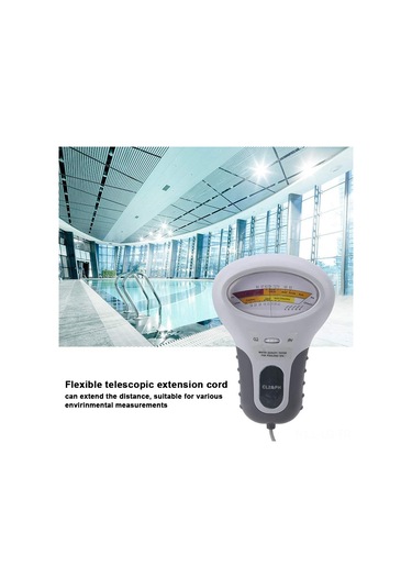 Leezsing Su Kalitesi Testeri: Ph Ve Serbest Klor Ölçer, Havuz-su Tesisleri İçin 2-in-1 Analiz Aleti Pil Dahil Değil