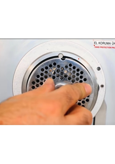 22 lik Kıyma Makinesi Aynası Süzgeç 18 mm Kuşbaşı