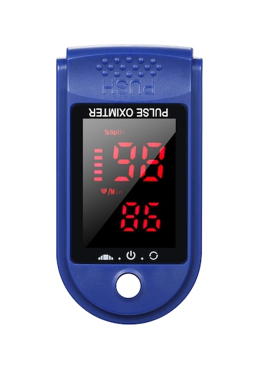 Xindoker Parmak Ucu Nabız Oksimetresi - Spo2 Ve Nabız Hızı Ölçer, Lcd Ekranlı, Ev Ve Seyahat Kullanıma Uygun, Pil Dahil Değil