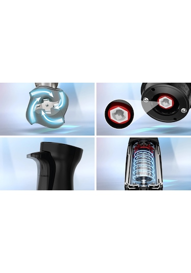 Bosch MSM6M910 Serie 6 ErgoMaster 1600 W Paslanmaz Çelik El Blenderı