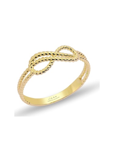 Çgk Kuyumculuk Sonsuzluk Altın Yüzük Gold
