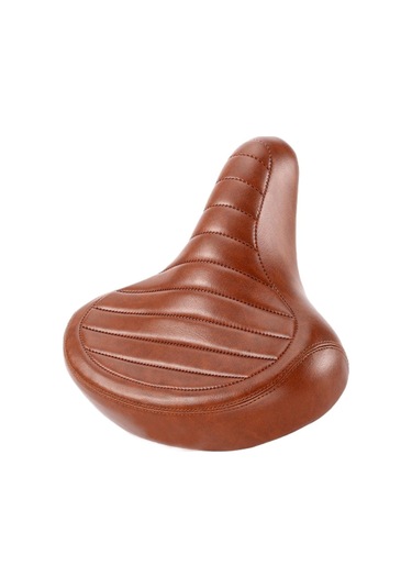 Suntek Bisiklet Sele Yastık Yol Selesi Pu Bellek Kahverengi