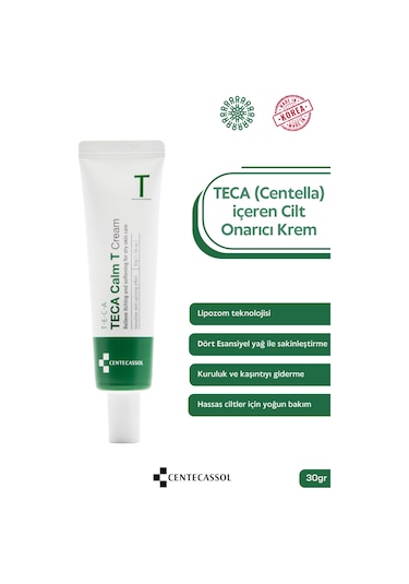 Centecassol Teca Calm T Saf Centella İçeren Bariyer Onarıcı Krem 30 G