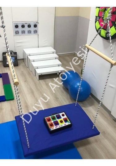 Duyu_Atölyesi Linear Gliders Terapi Salıncağı Mavi