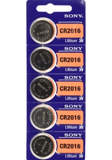 Murata Cr2016 5 Ad Kaliteli Saat Ve Cihaz Pili