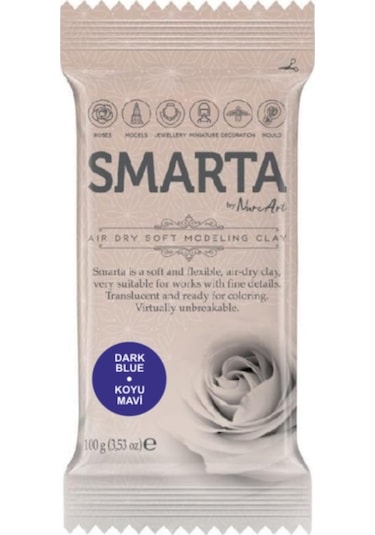 Smarta Modelleme Hamuru 100 Gr. Koyu Mavi