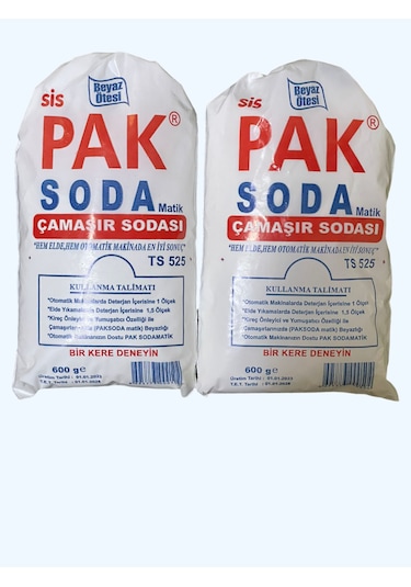 Pak Çamaşır Soda 4 x 600 G