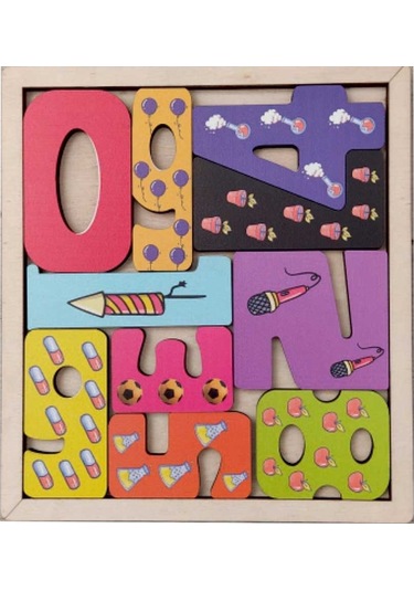 Ankebut 10 Parça Rakamlar Puzzle 30510