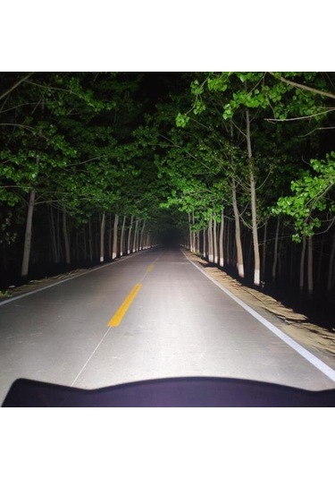 40w Beyaz Işık Motosiklet Led Spot Far Araba Ön Tampon Işık Off-road Araç Modifiye Çatı Işık