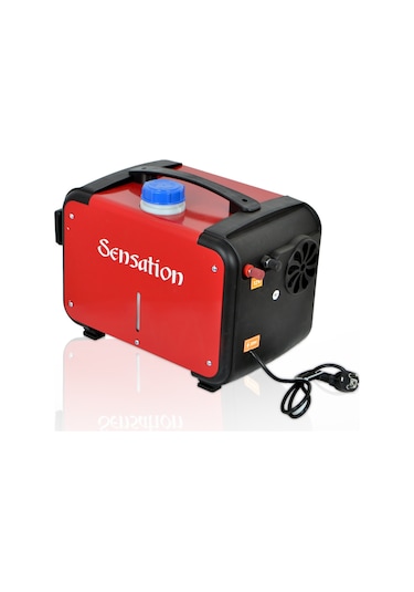 Sensation 5 KW Webasto Muadili Taşınabilir Dizel Isıtıcı (12V-220V) Kırmızı