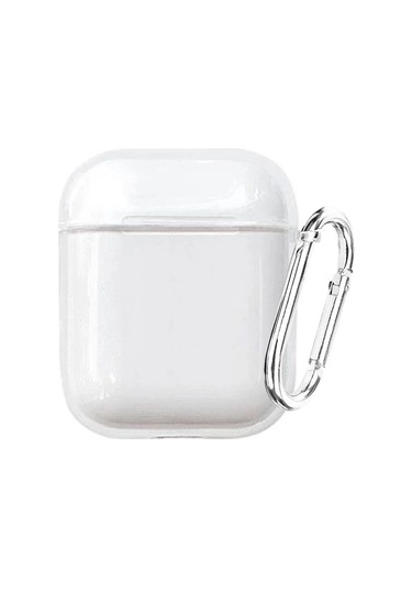 Airpods 2 2.nesil Hang Kılıf - Şeffaf Asorti