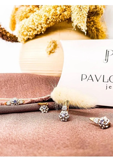 Pavlova Jewelry 925 Ayar Gümüş Yüzük Doğal Tanzanit İle 68877607 Diğer