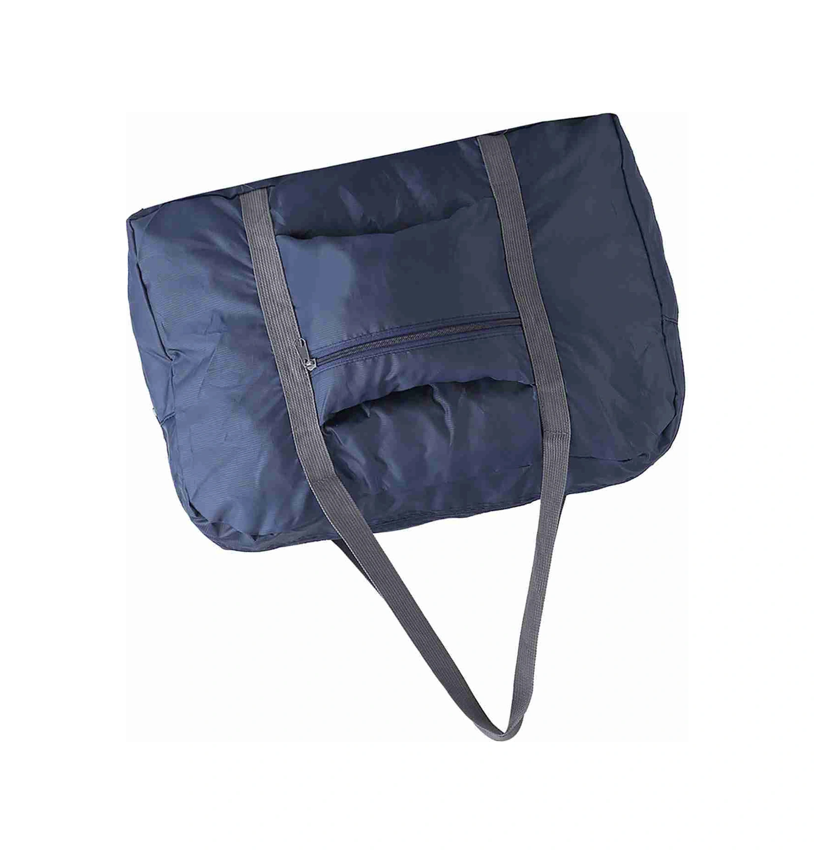 Hangfox Kabartılabilir Kadın Çanta, Trolley Uyumlu, Su Geçirmez Nilon, Büyük Depo Alanı, Mavi Askı Rengi Rastgele