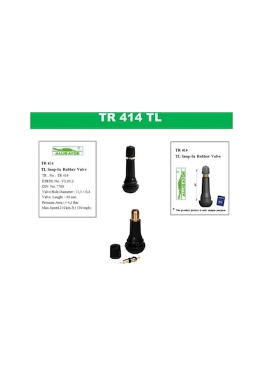 Eha / Alligator Tr 414 Binek Oto Lastik Eha Sibop Seti 10 Adet