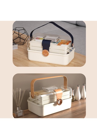 Suntek Aile İlk Yardım Tıbbi Saplı Kutu Çantası Donanma