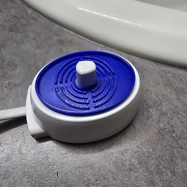 Topnotch 2'li Paket Kırmızı Diş Fırçası Şarj Pedi - Leke Ve Su Birikmesini Önler