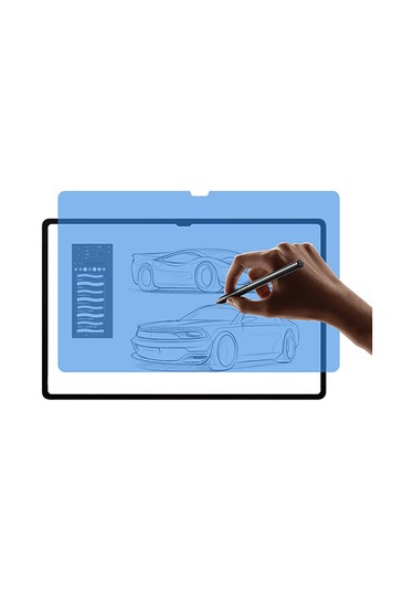 Samsung Galaxy Tab S10 Ultra Uyumlu Zore Paper-like Ekran Koruyuc