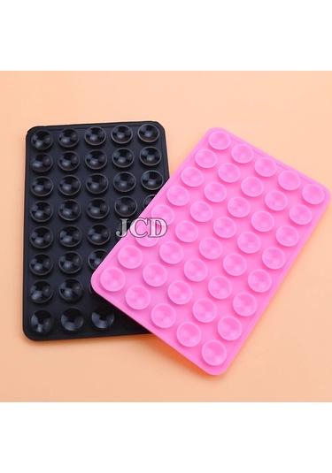 Goldenqian 2 Adet Silikon Vantuz Çift Taraflı Vantuz Cep Telefonu Fikstürü Vantuz Arka Yapışkanlı Cep Telefonu Kauçuk Vantuz Ac Ac