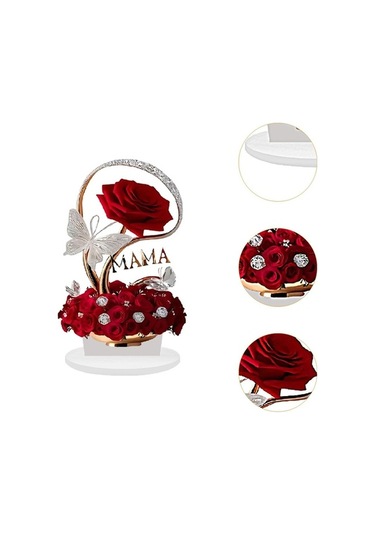 Pazly Tabela Süsü Suntek Şömine Plakası Ofis Gül Düz Cm Çiçek 2d 13,73x21 Kt 13,73x21 Cm