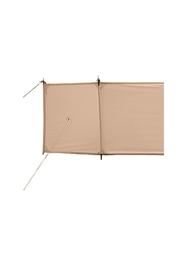 Suntek Açık Cam Rüzgar Koruyucu Soba Ön Piknik Dikdörtgen-250cmx70cm-haki Haki