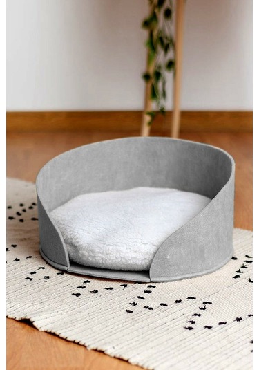 Bundera Puki Peluş Minderli Kedi Yuvası 45 x 20 CM