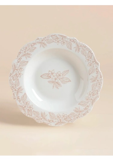 Sl Home 2 Parça Çorba Tabağı Seti, 23 Cm Çapında Porselen 304761584 Beyaz